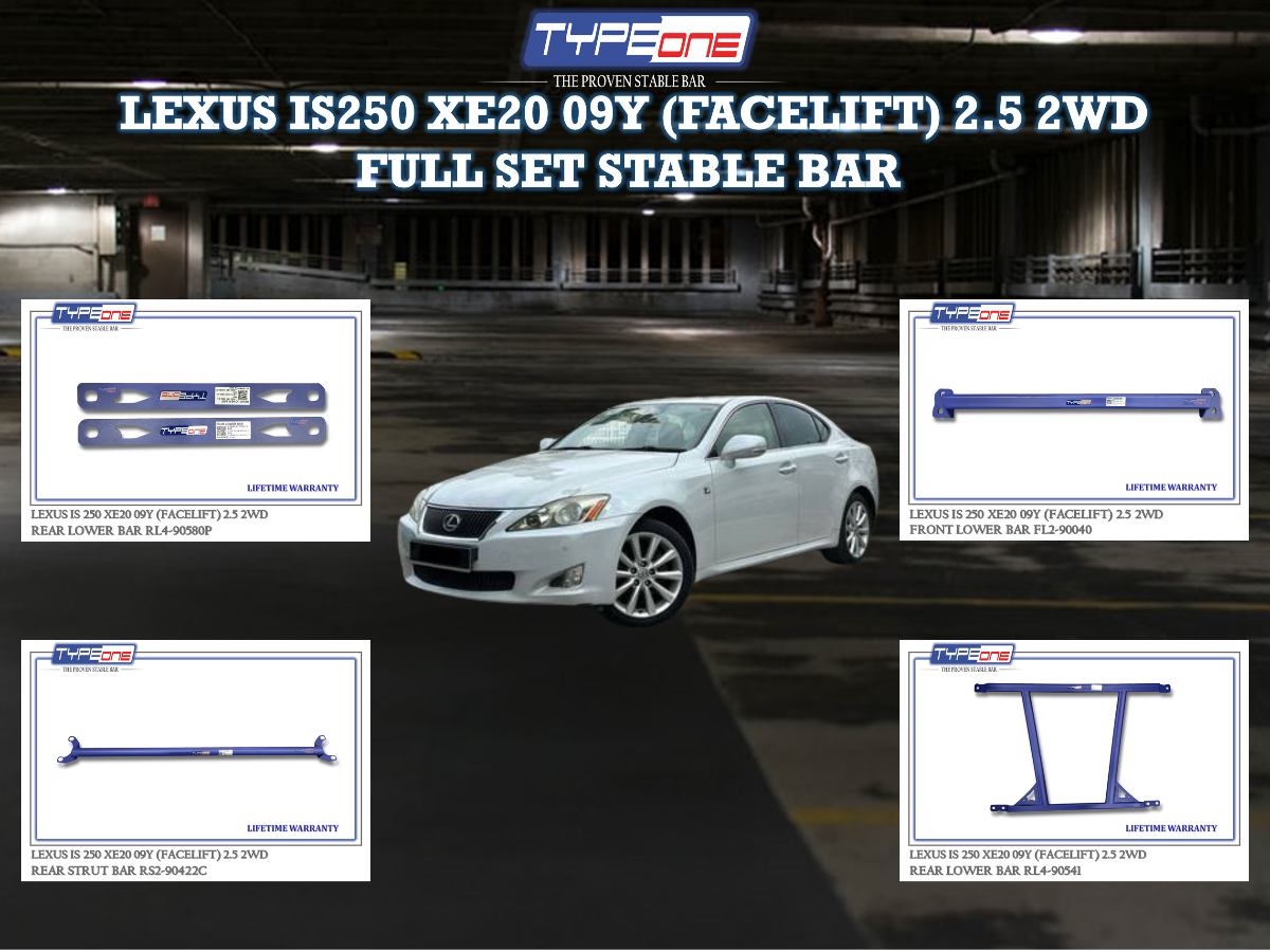 (TYPEONE) LEXUS IS250 XE20 09Y (FACELIFT) 2.5 2WD
