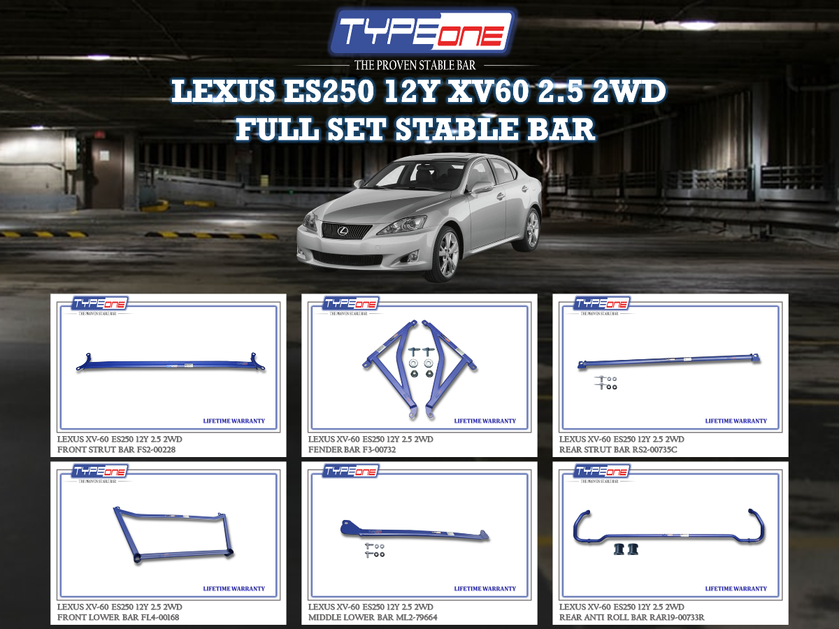 (TYPEONE) LEXUS XV60 ES250 12Y 2.5 2WD