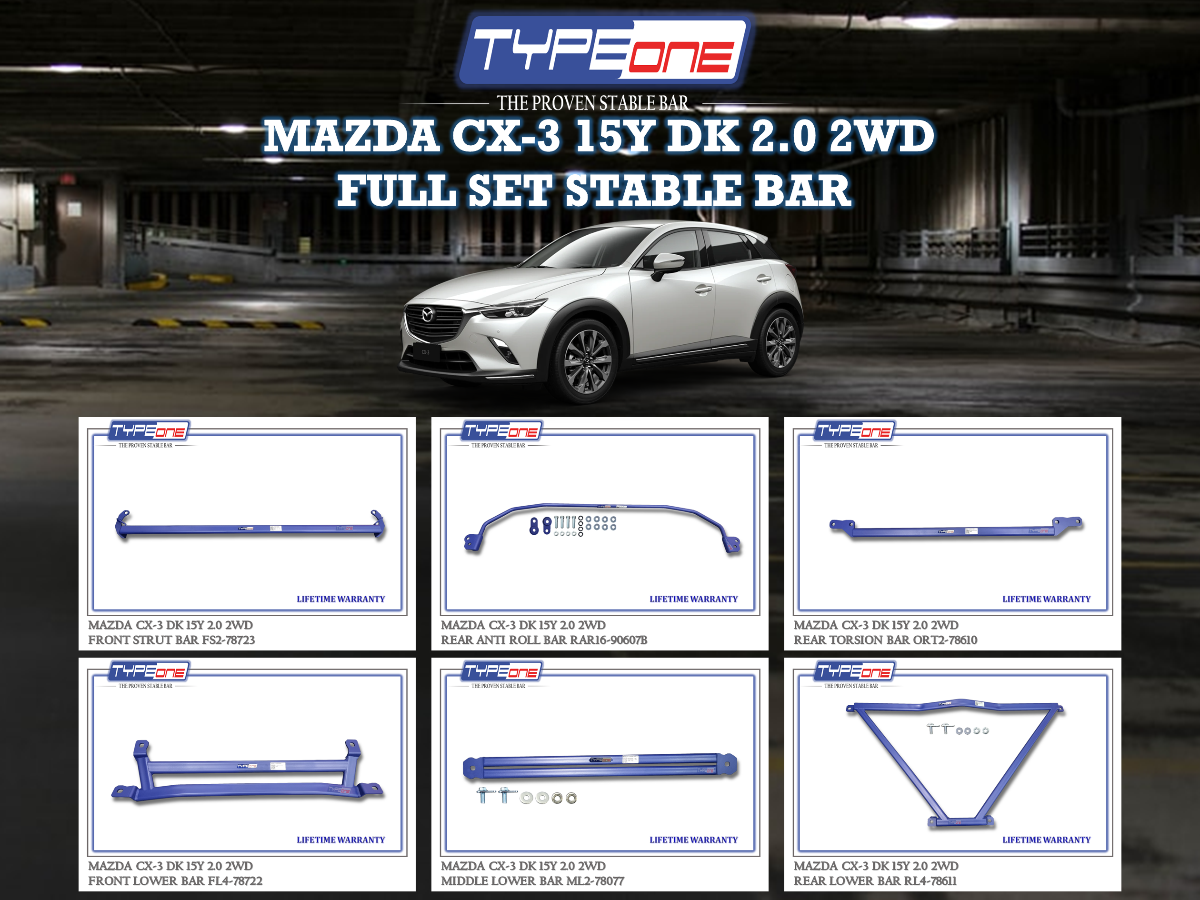 (TYPEONE) MAZDA CX-3 15Y DK 2.0 2WD