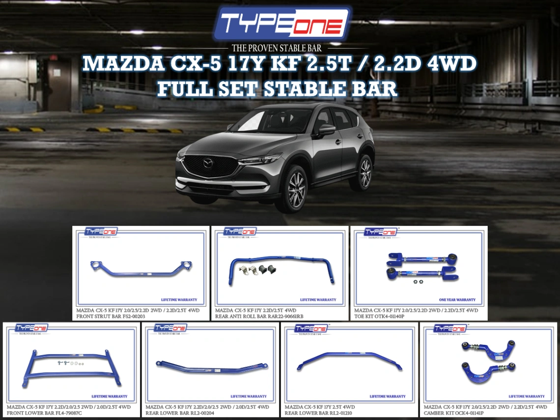 (TYPEONE) MAZDA CX-5 17Y KF 2.5T , 2.2D 4WD