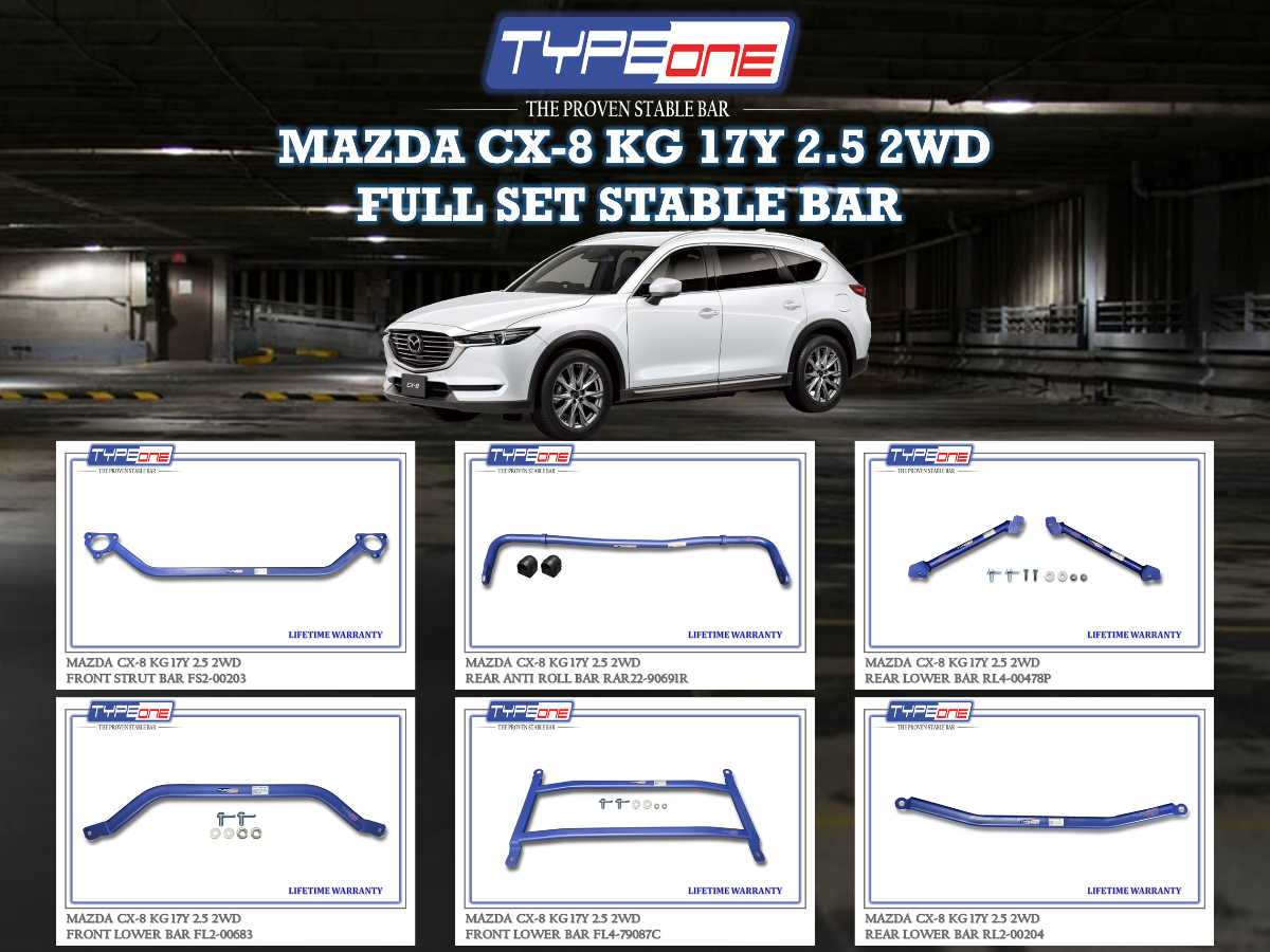 (TYPEONE) MAZDA CX-8 KG 17Y 2.5 2WD / 4WD