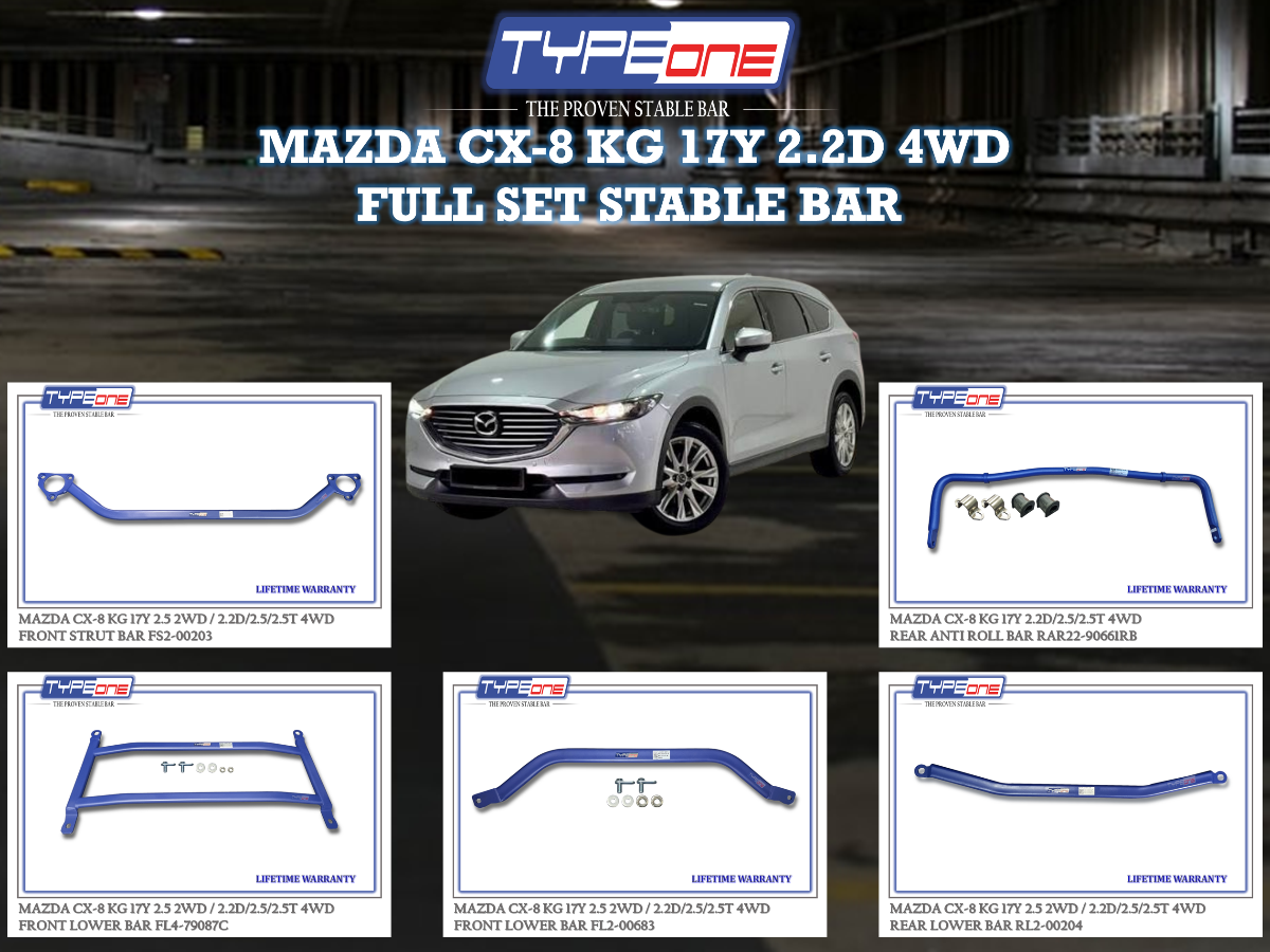 (TYPEONE) MAZDA CX-8 KG 17Y 2.2D / 2.5T 4WD