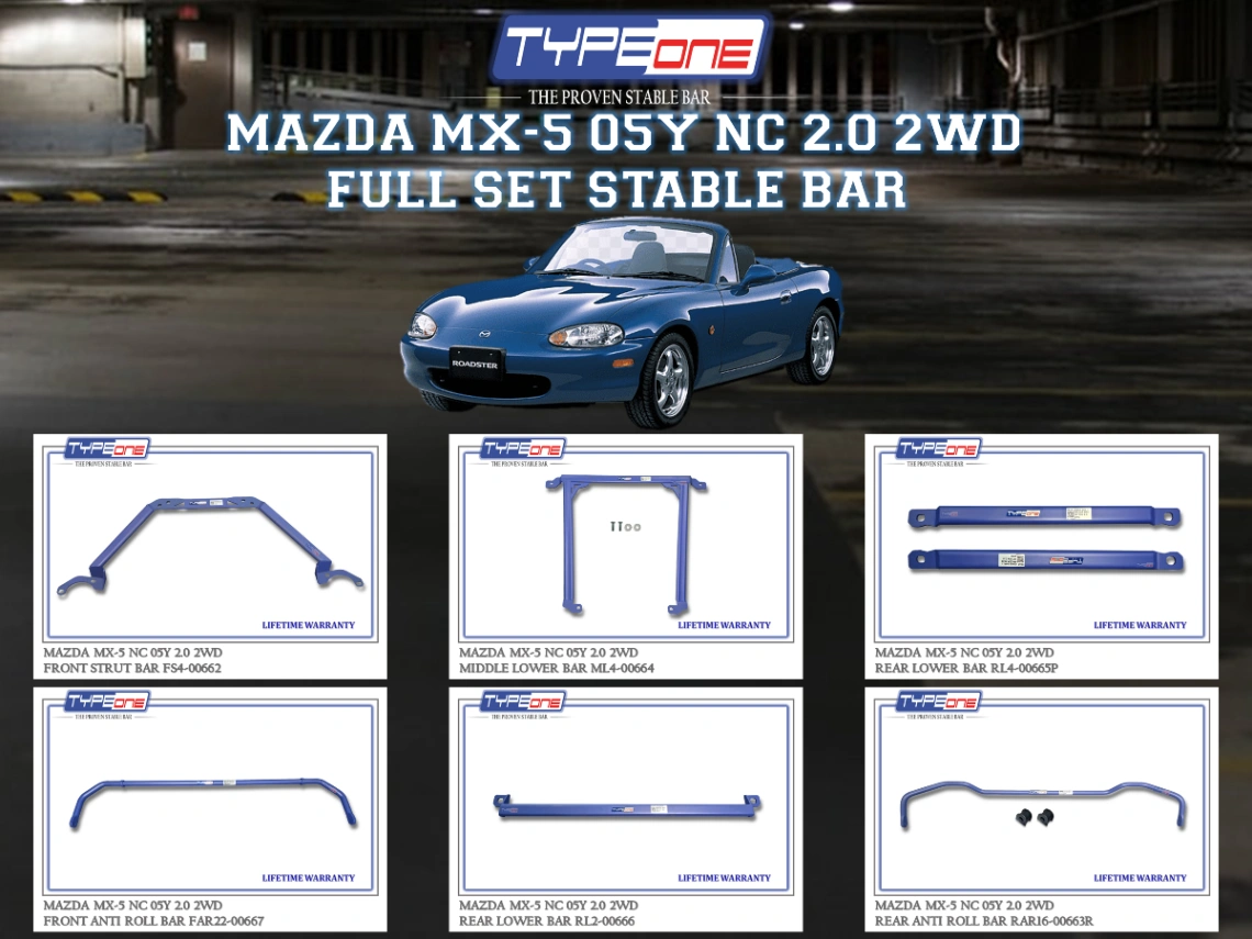 (TYPEONE) MAZDA MX-5 05Y NC 2.0 2WD