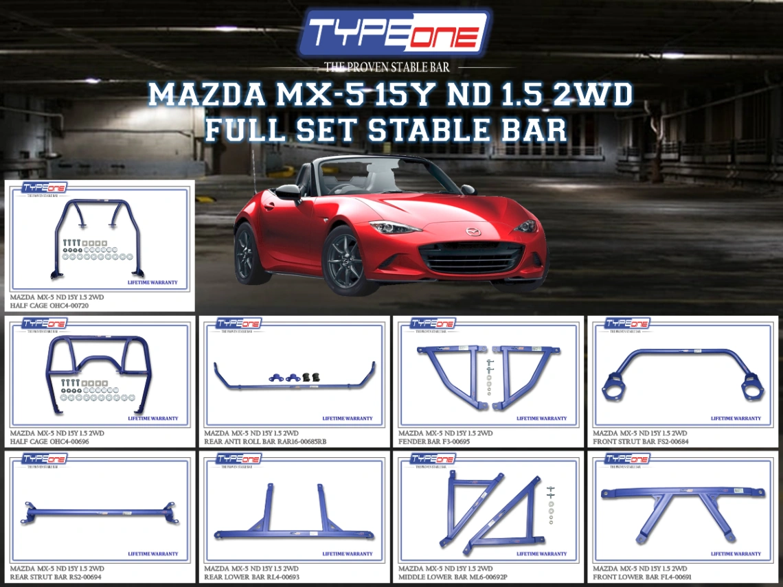 (TYPEONE) MAZDA MX-5 15Y ND 1.5 2WD