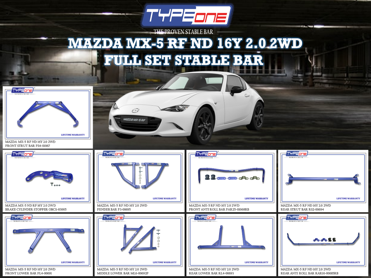 (TYPEONE) MAZDA MX-5 RF ND 16Y 2.0 2WD
