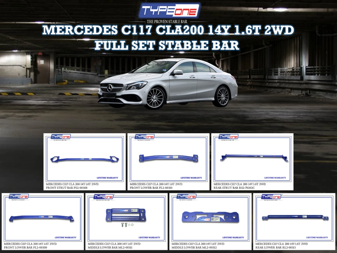 (TYPEONE) MERCEDES C117 CLA200 14Y 1.6T 2WD