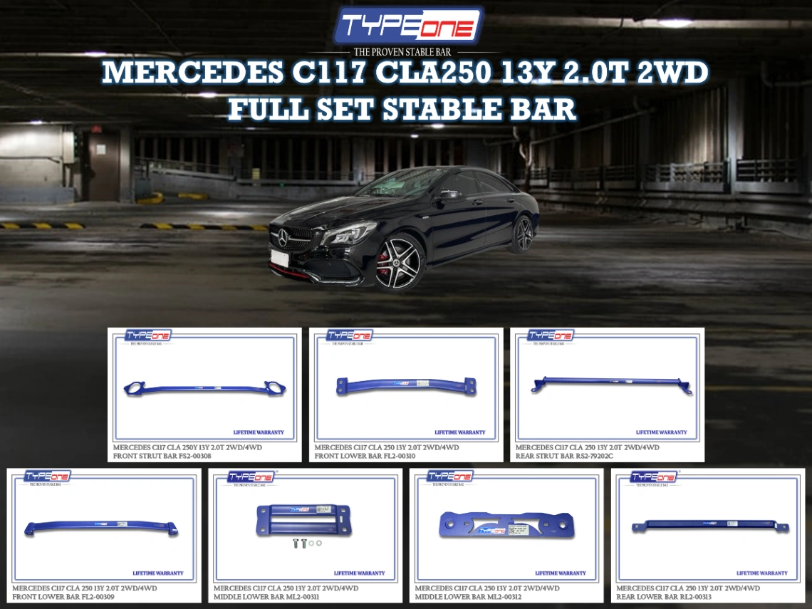(TYPEONE) MERCEDES C117 CLA250 13Y 2.0T 2WD