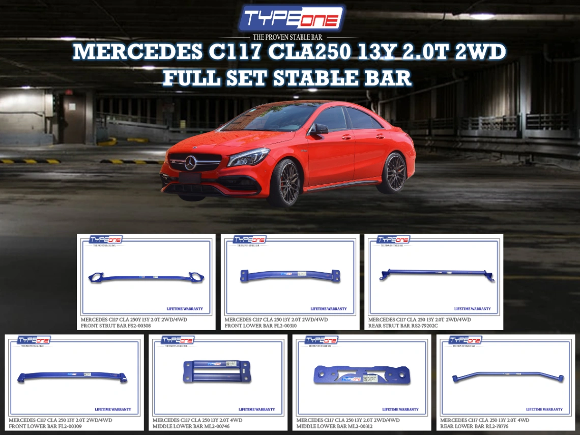 (TYPEONE) MERCEDES C117 CLA250 13Y 2.0T 4WD