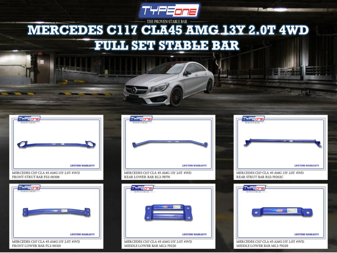 (TYPEONE) MERCEDES C117 CLA45 AMG 13Y 2.0T 4WD