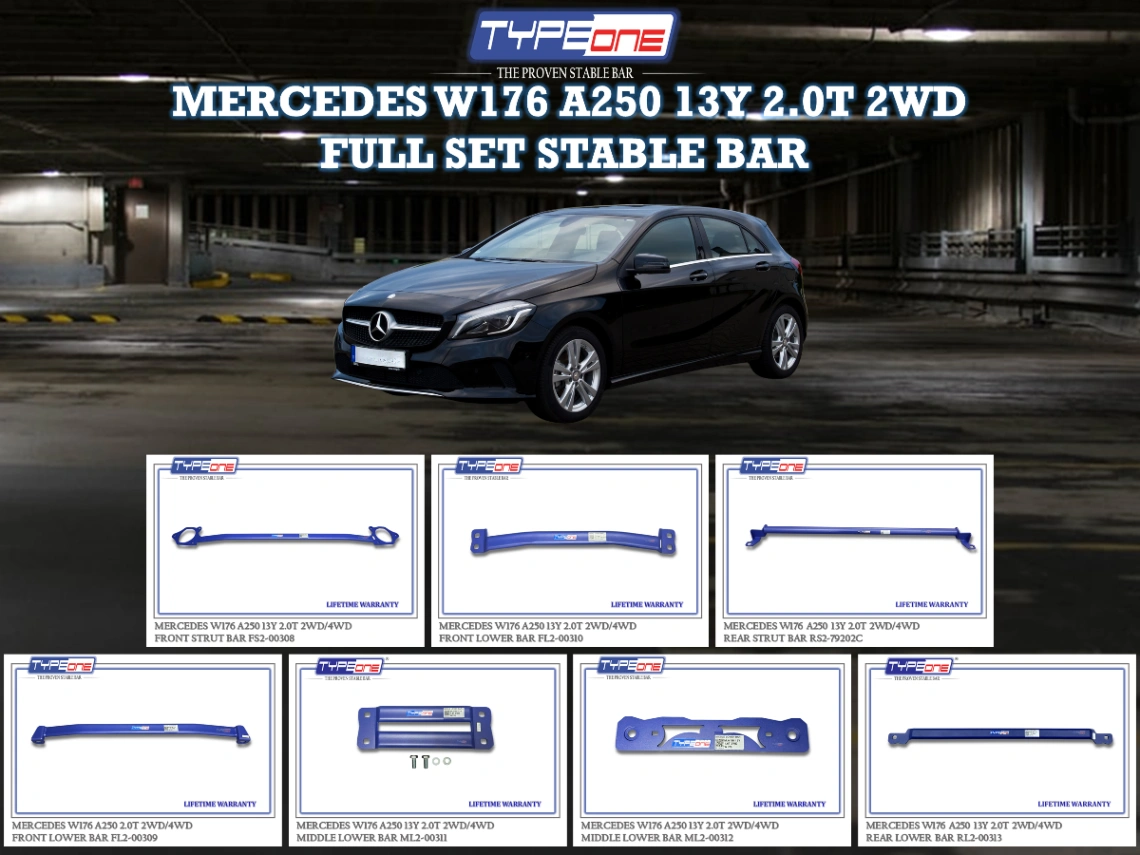 (TYPEONE) MERCEDES W176 A250 13Y 2.0T 2WD / 4WD