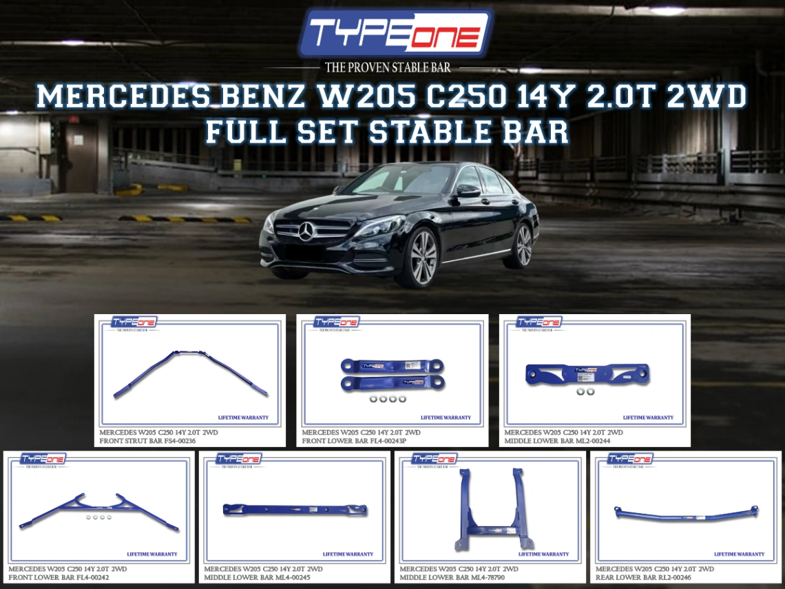 (TYPEONE) MERCEDES BENZ W205 C250 14Y 2.0T 2WD