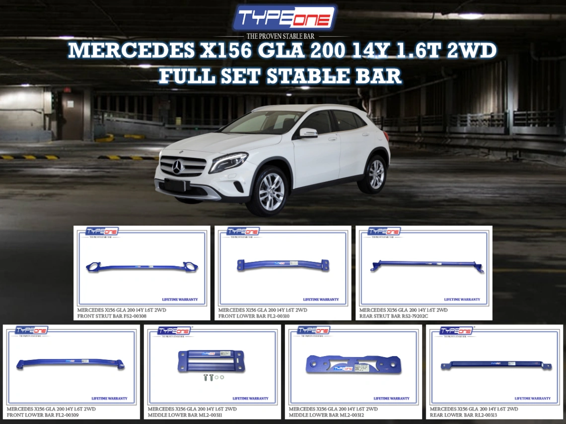 (TYPEONE) MERCEDES X156 GLA 200 14Y 1.6T 2WD.
