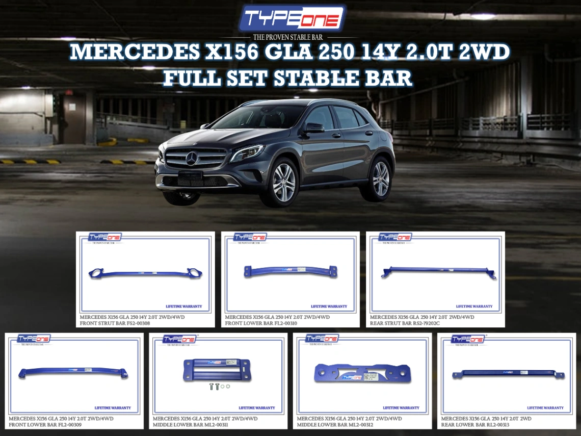 (TYPEONE) MERCEDES X156 GLA 250 14Y 2.0T 2WD / 4WD