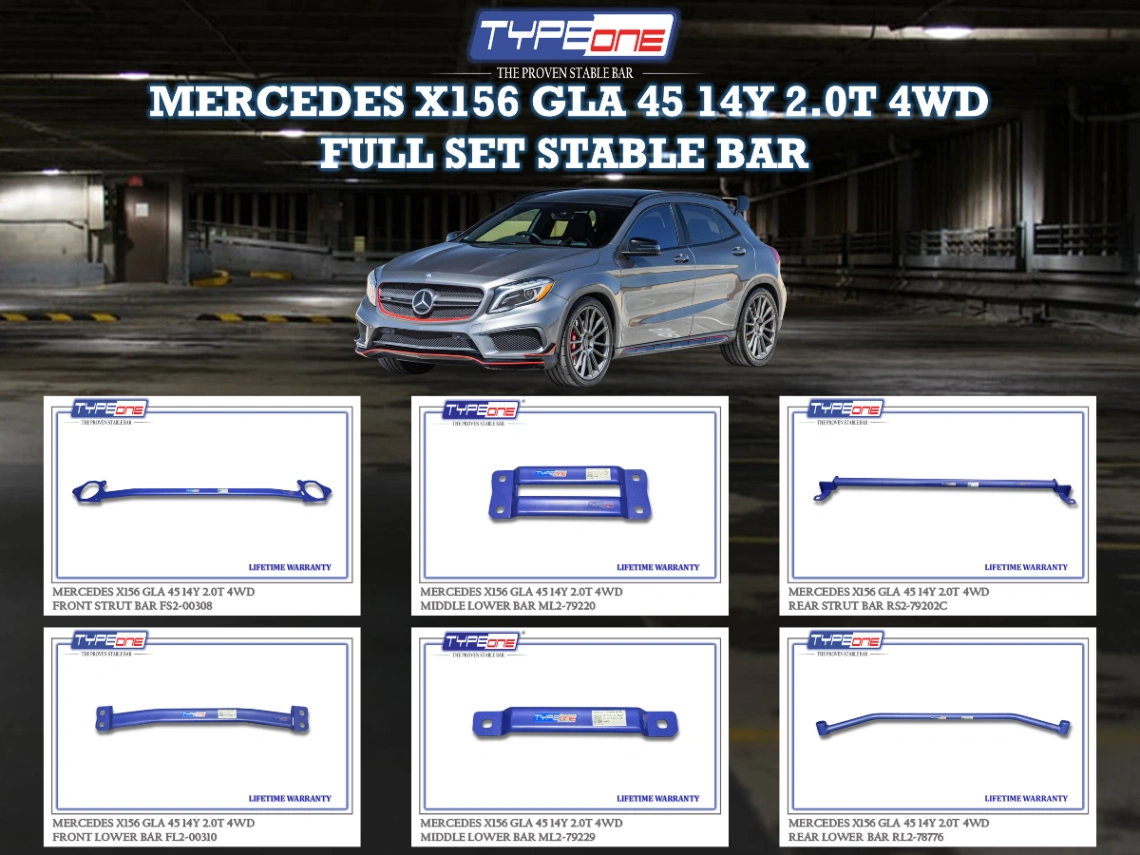 (TYPEONE) MERCEDES X156 GLA 45 14Y 2.0T 4WD