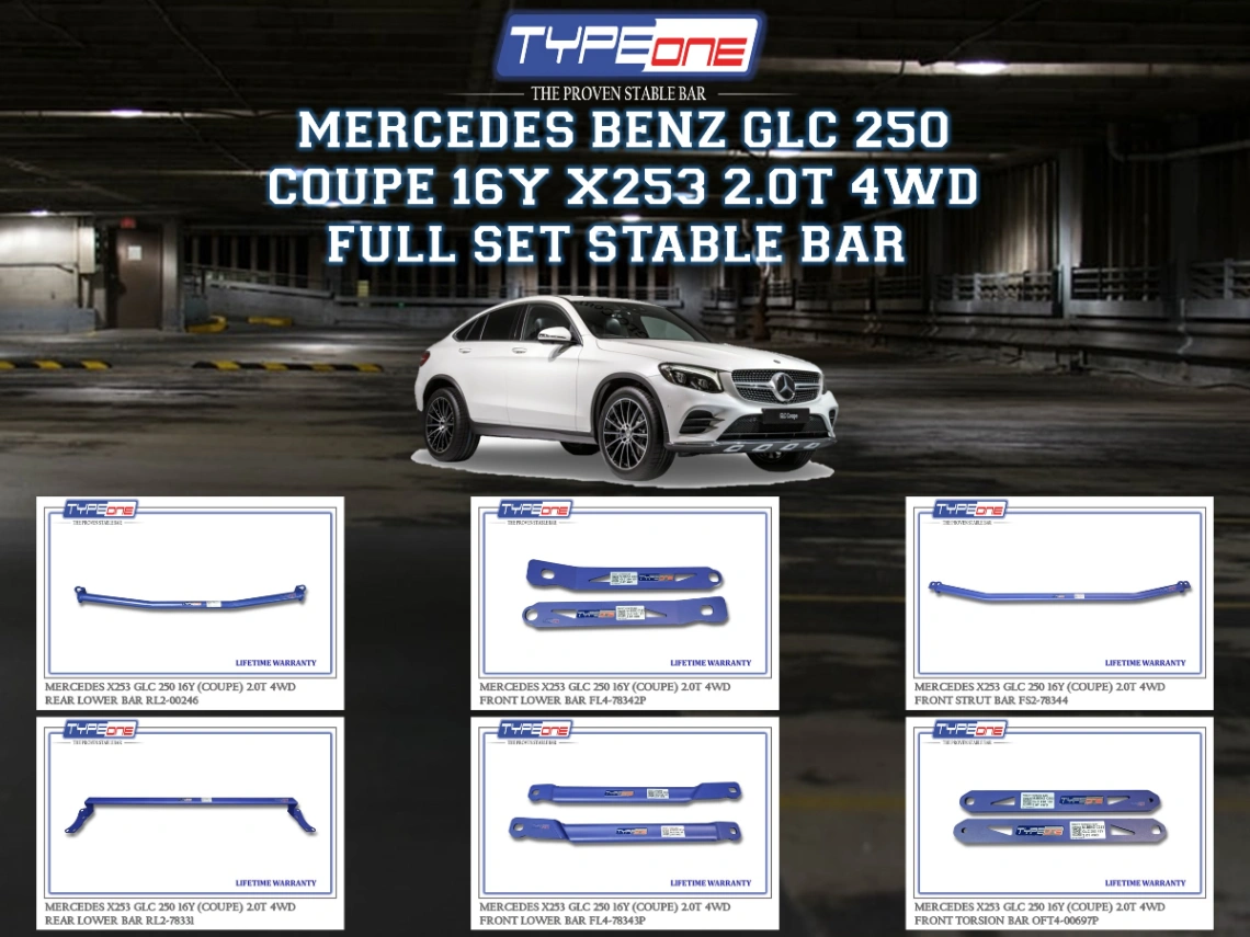 (TYPEONE) MERCEDES BENZ X253 GLC 250 / 300 (COUPE) 16Y 2.0T 4WD