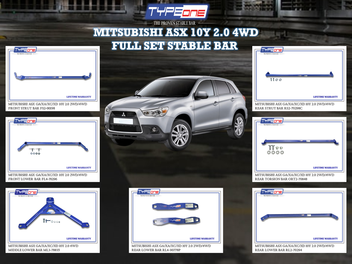 (TYPEONE) MITSUBISHI ASX 10Y 2.0 4WD