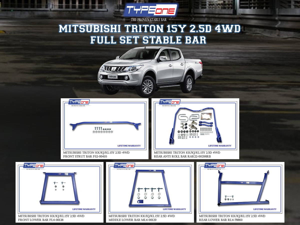(TYPEONE) MITSUBISHI TRITON 15Y 2.5D 4WD