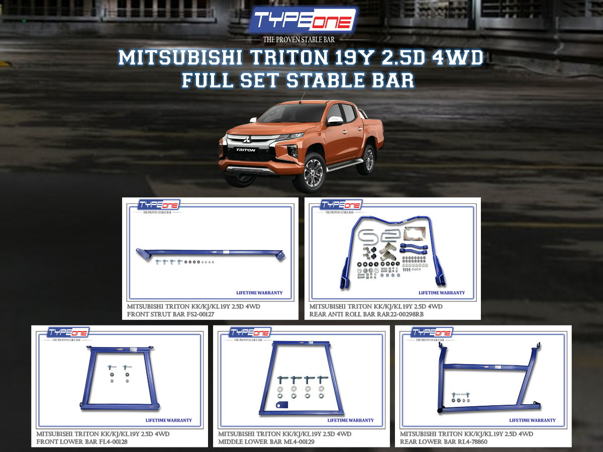 (TYPEONE) MITSUBISHI TRITON 19Y 2.5D 4WD