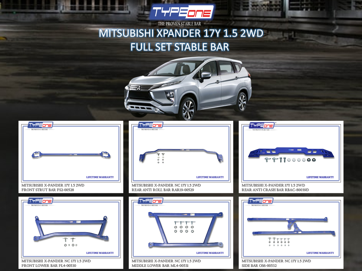 (TYPEONE) MITSUBISHI XPANDER 17Y 1.5 2WD