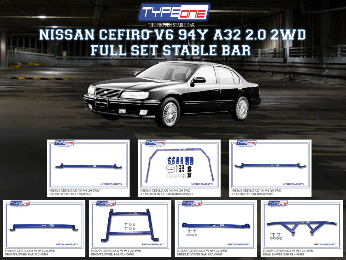 (TYPEONE) NISSAN CEFIRO V6 94Y A32 2.0 2WD