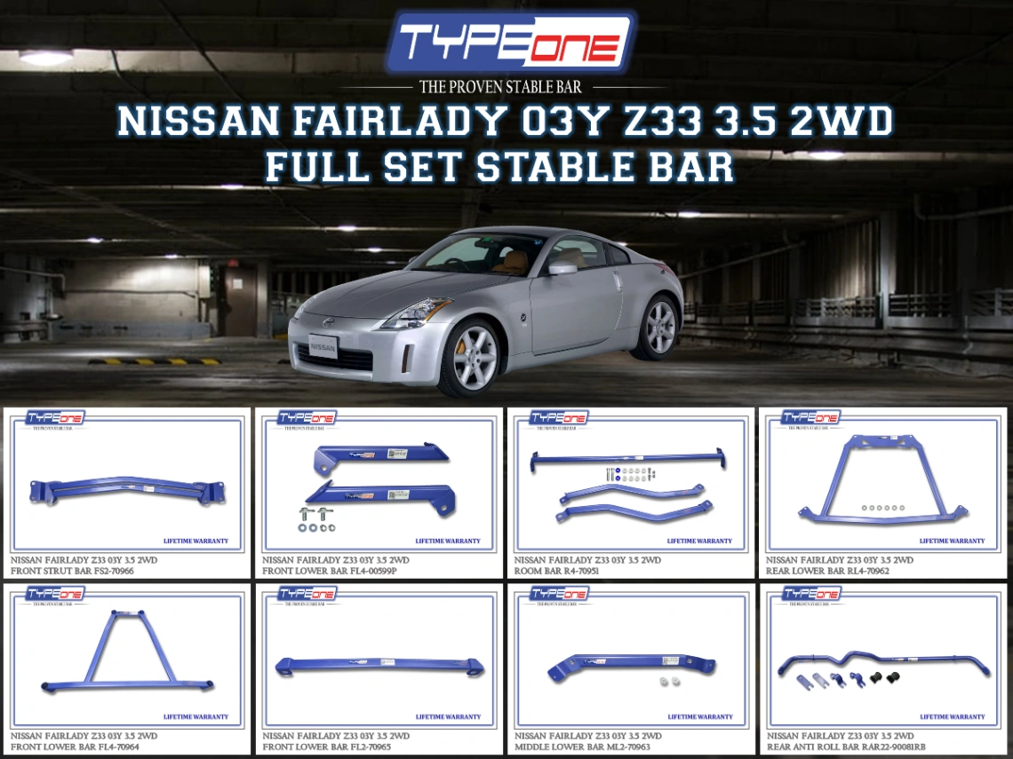 (TYPEONE) NISSAN FAIRLADY 03Y Z33 3.5 2WD