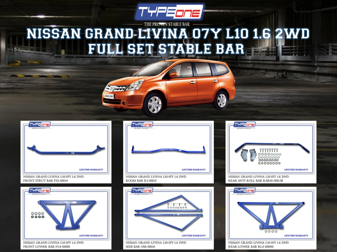 (TYPEONE) NISSAN GRAND LIVINA 07Y L10 1.6 2WD
