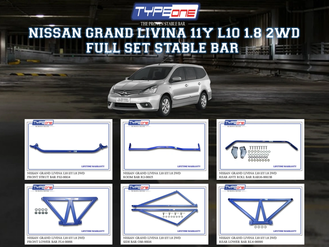 (TYPEONE) NISSAN GRAND LIVINA 11Y L10 1.8 2WD