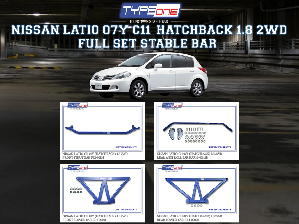 (TYPEONE) NISSAN LATIO 07Y C11 (HATCHBACK) 1.8 2WD