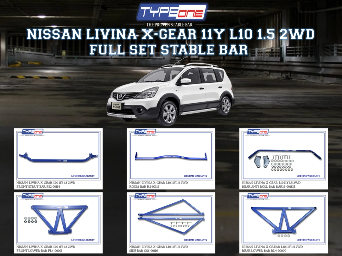 (TYPEONE) NISSAN LIVINA X-GEAR 11Y L10 1.5 2WD