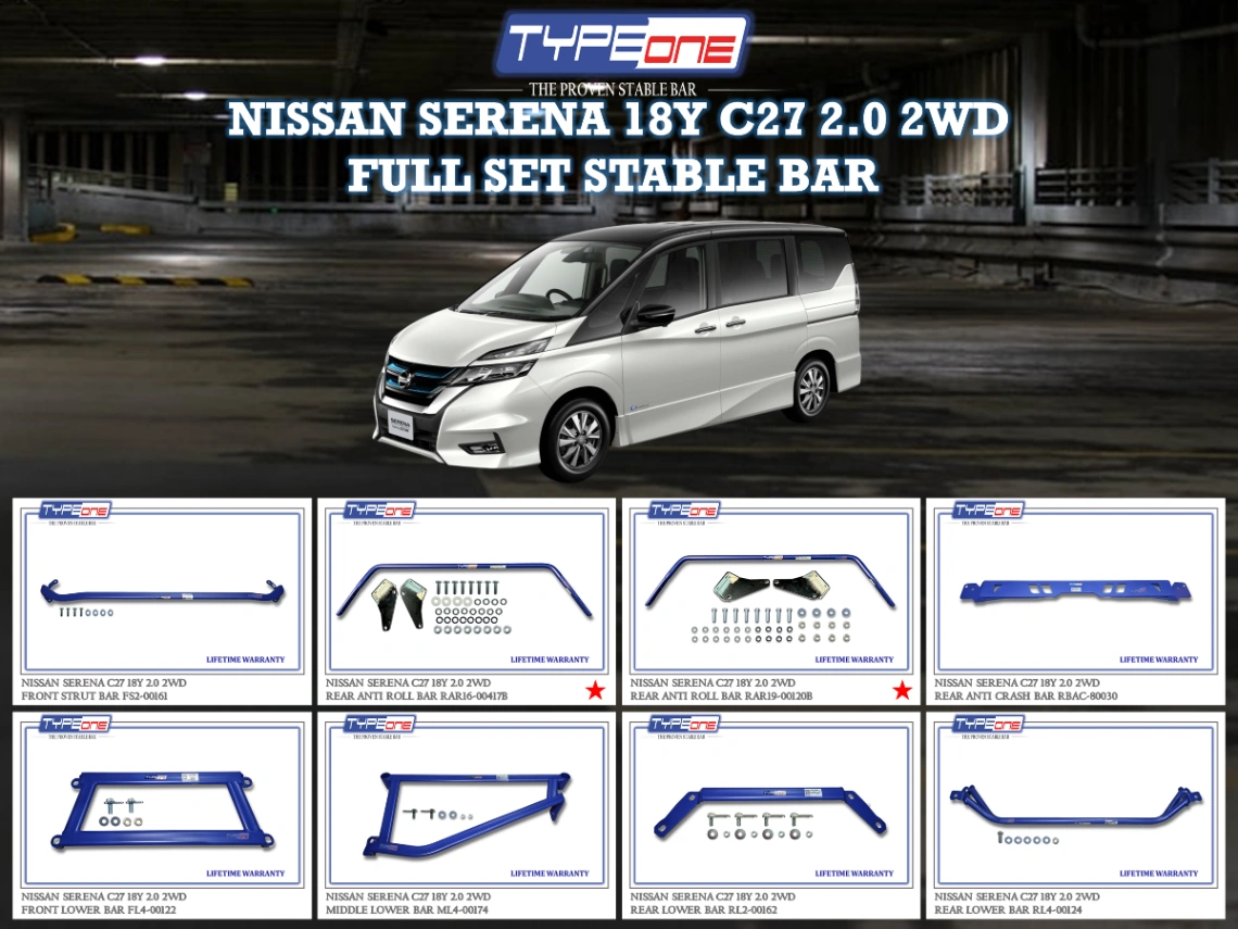 (TYPEONE) NISSAN SERENA 18Y C27 2.0 2WD