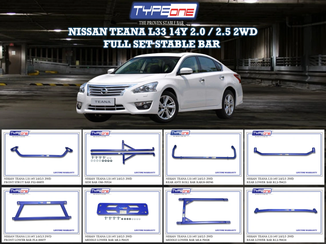 (TYPEONE) NISSAN TEANA L33 14Y 2.0 OR 2.5 2WD