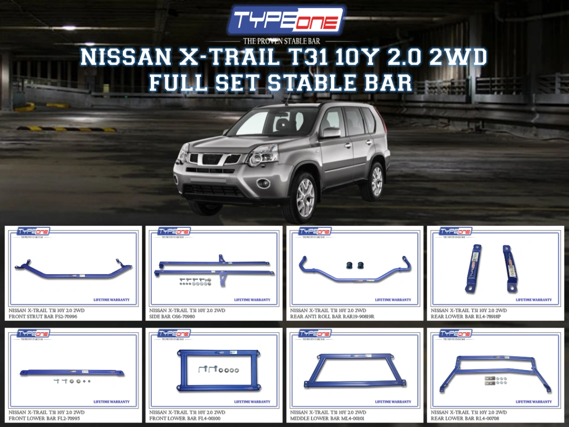 (TYPEONE) NISSAN X-TRAIL T31 10Y 2.0 2WD