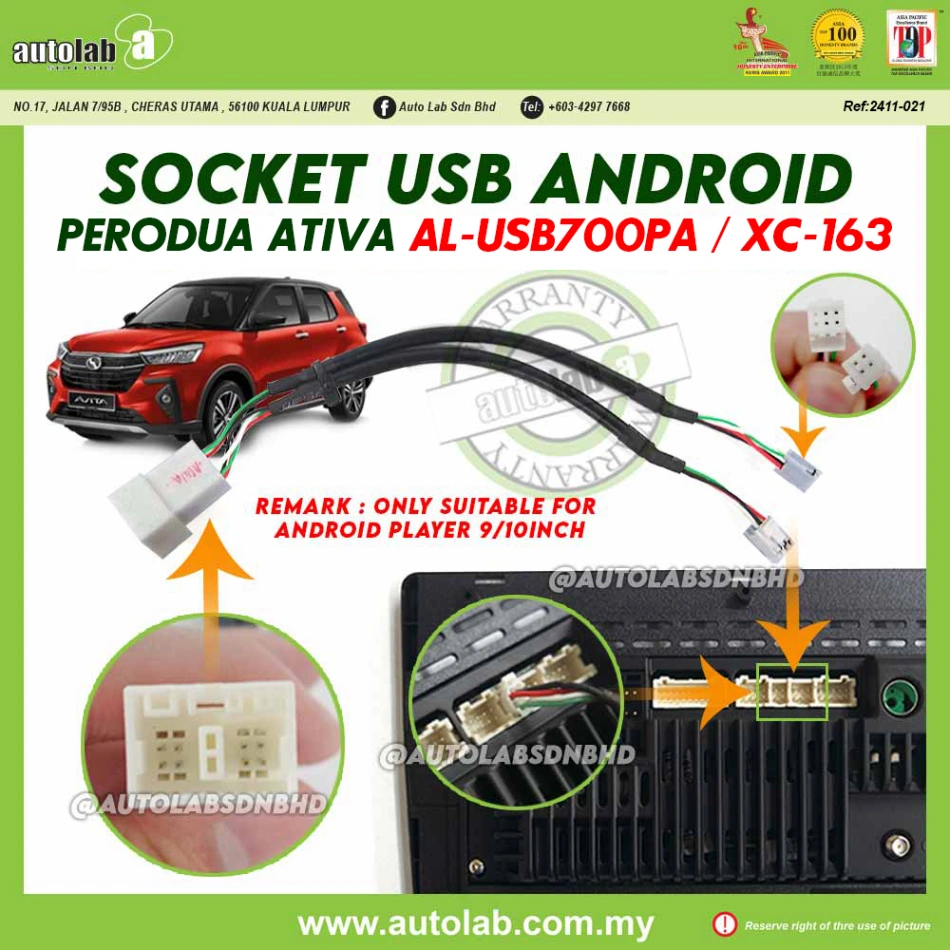 USB SOCKET PERODUA