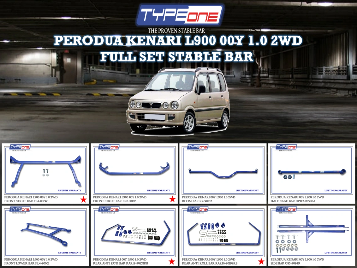 (TYPEONE) PERODUA KENARI L900 00Y 1.0 2WD
