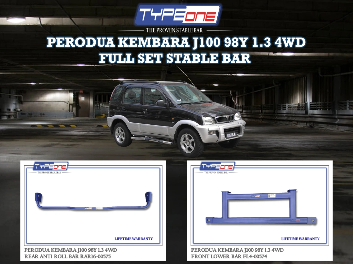 (TYPEONE) PERODUA KEMBARA J100 98Y 1.3 4WD