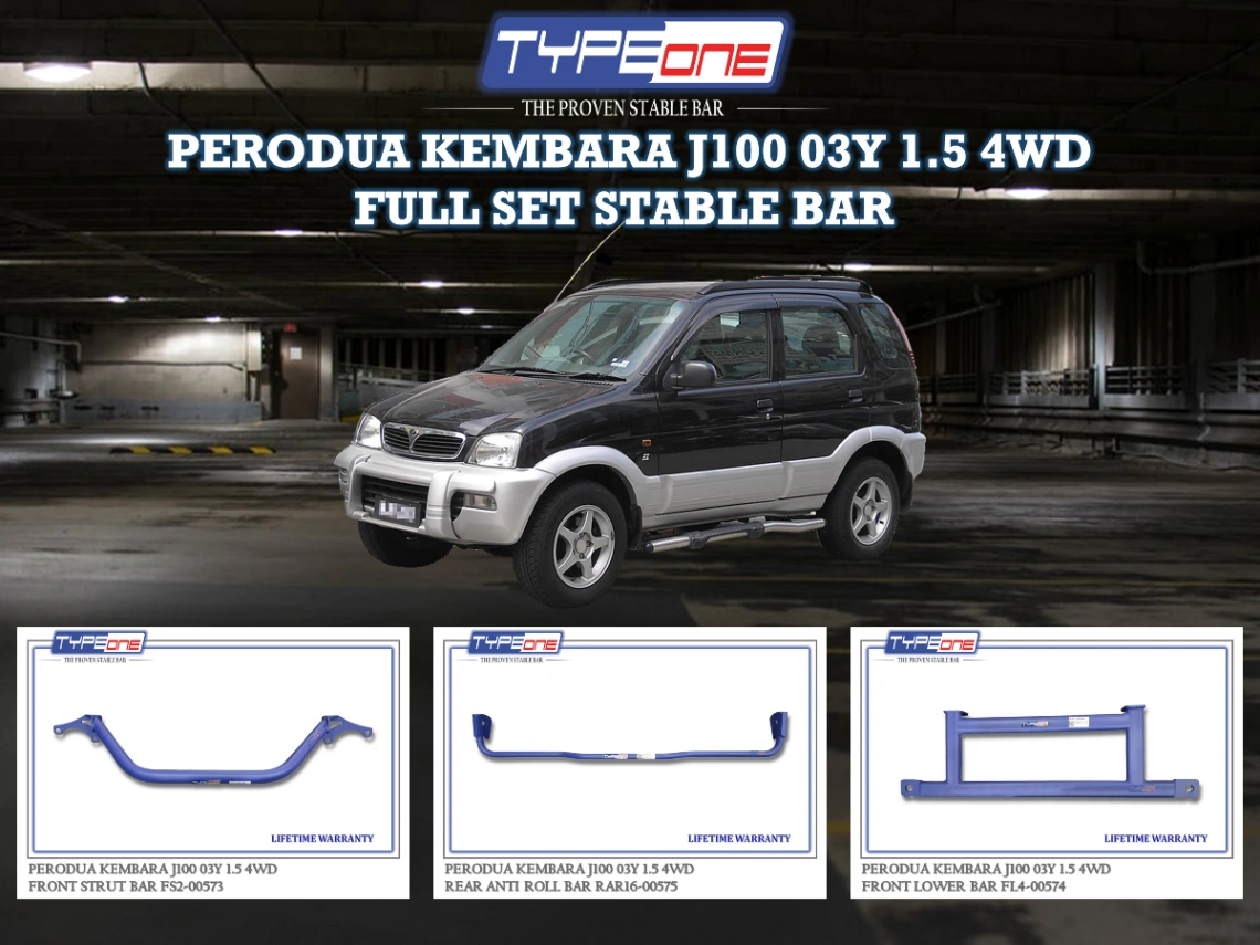 (TYPEONE) PERODUA KEMBARA J100 03Y 1.5 4WD
