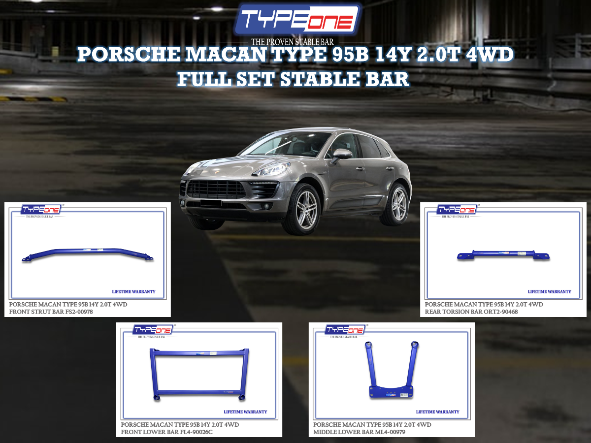 (TYPEONE) PORSCHE MACAN TYPE 95B 14Y 2.0T 4WD