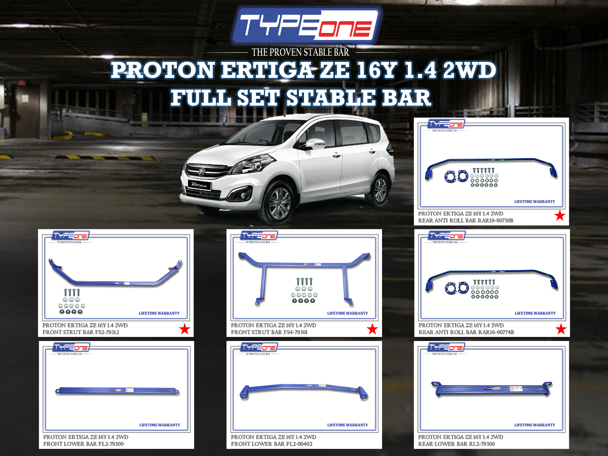 (TYPEONE) PROTON ERTIGA ZE 16Y 1.4 2WD
