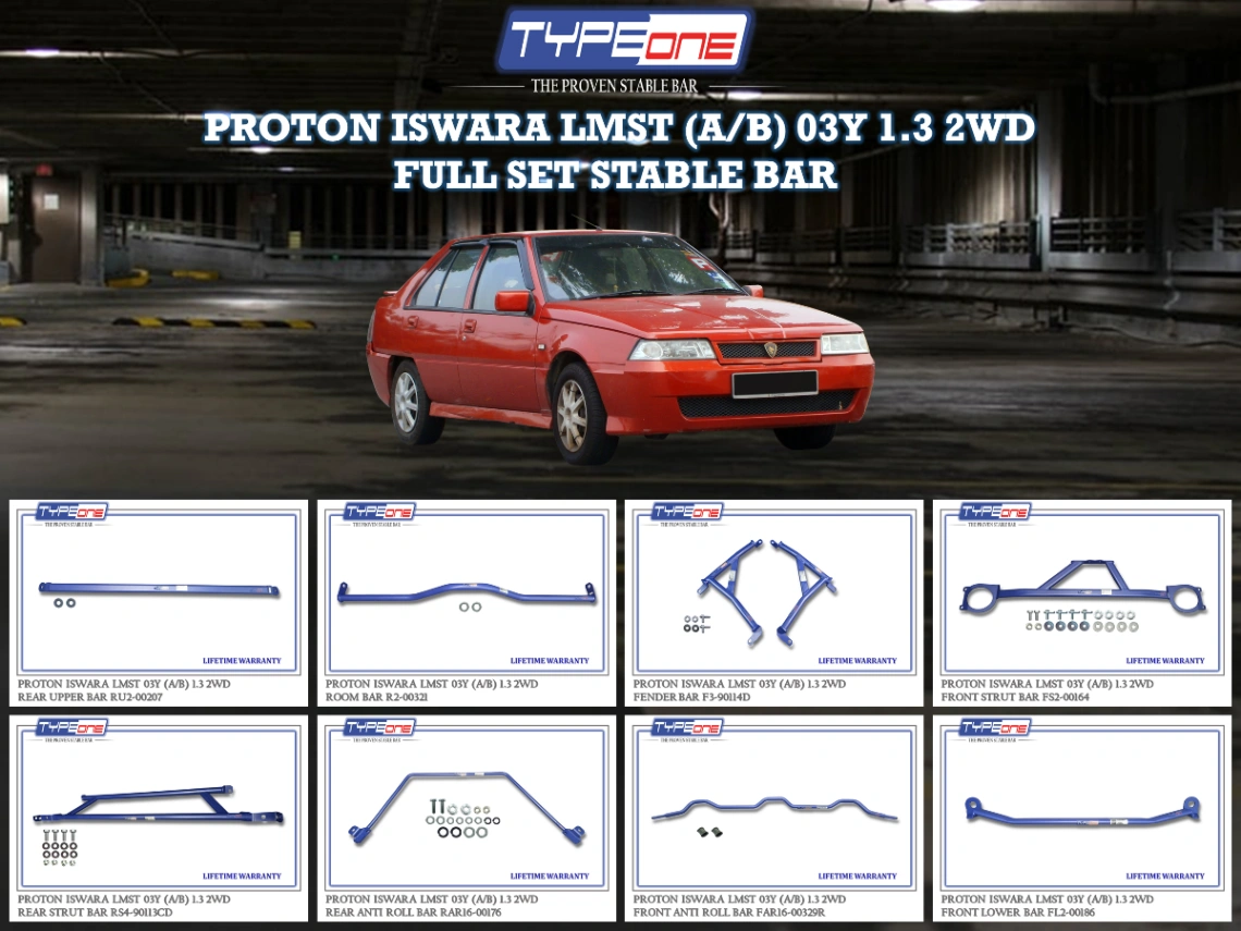 (TYPEONE) PROTON ISWARA LMST (AEROBACK) 03Y 1.3 2WD