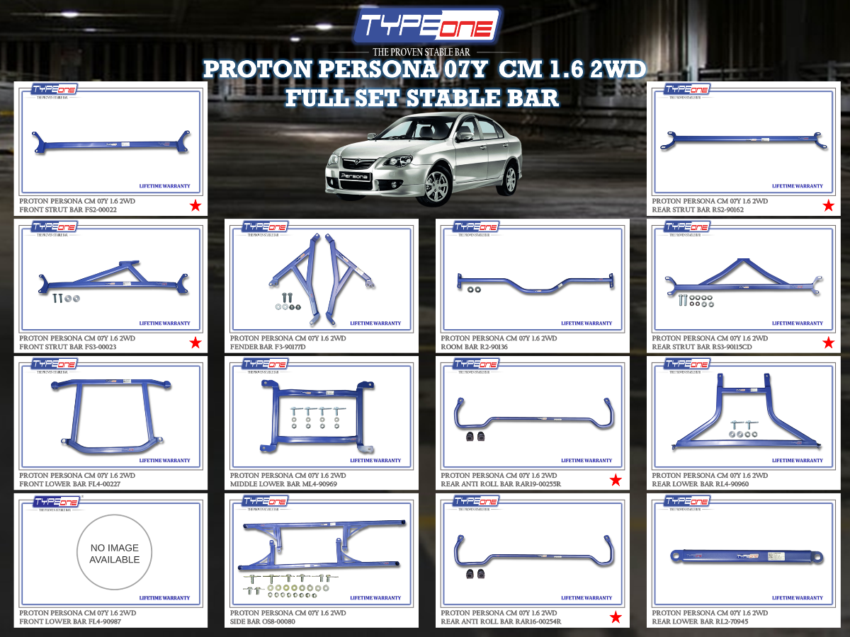 (TYPEONE) PROTON PERSONA CM 07Y 1.6 2WD