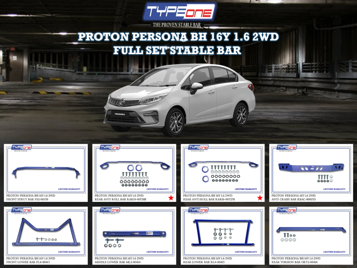 (TYPEONE) PROTON PERSONA 16Y BH 1.6 2WD