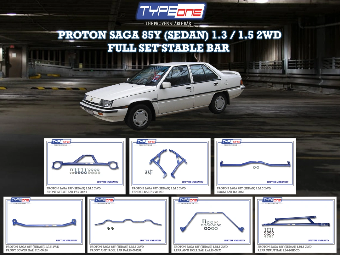 (TYPEONE) PROTON SAGA 85Y (SEDAN) 1.3 & 1.5 2WD