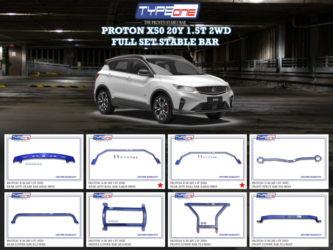 (TYPEONE) PROTON X50 20Y 1.5T 2WD