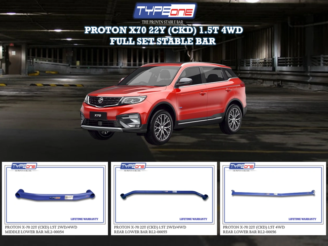 (TYPEONE) PROTON X70 22Y (CKD) 1.5 AWD