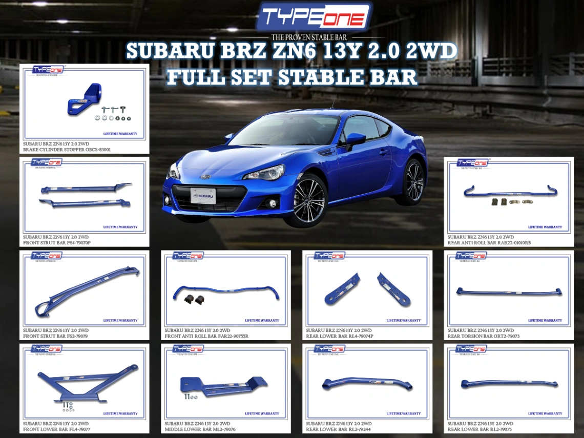 (TYPEONE) SUBARU BRZ ZN6 13Y 2.0 2WD