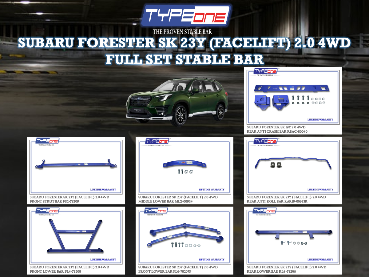 (TYPEONE) SUBARU FORESTER SK 23Y (FACELIFT) 2.0 4WD