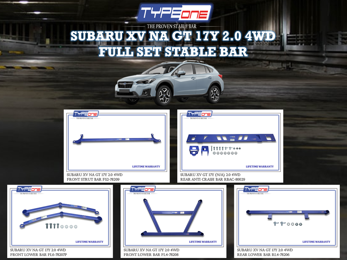 (TYPEONE) SUBARU XV NA GT 17Y 2.0 4WD