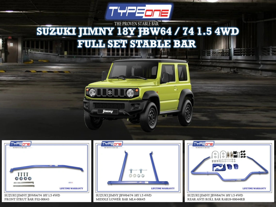 (TYPEONE) SUZUKI JIMNY 18Y JBW64 - 74 1.5 4WD