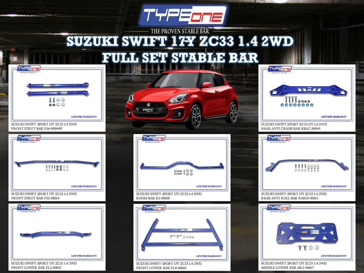 (TYPEONE) SUZUKI SWIFT SPORT 17Y ZC33 1.4 2WD