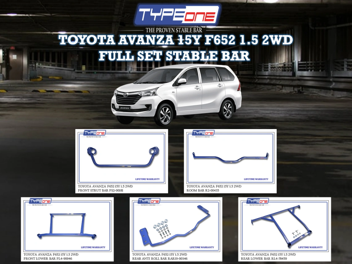 (TYPEONE) TOYOTA AVANZA 15Y F652 1.5 2WD